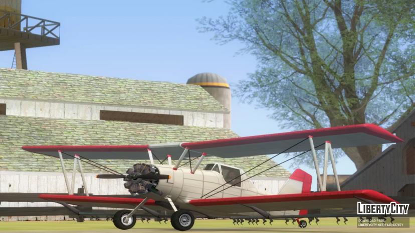 Mod GTA 5/Online Western Cropduster [Estilo Universo HD] [Vehfuncs] addon