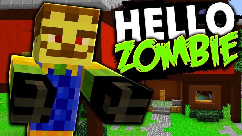 Hello Zombie | Map for Minecraft addon