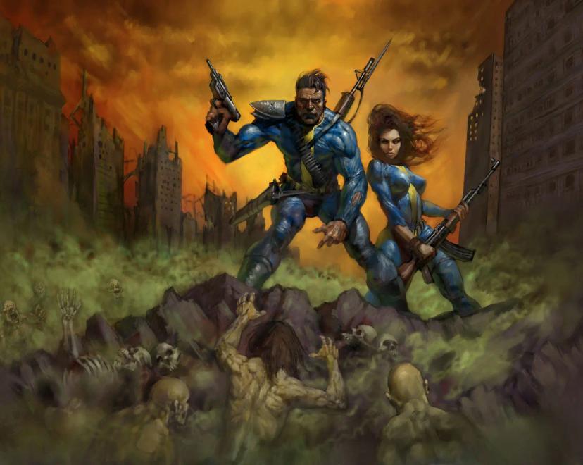 Тематический Fallout 1 addon