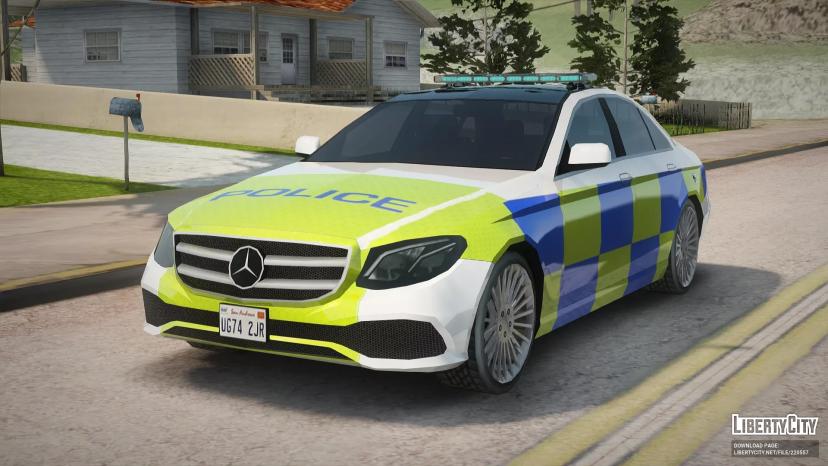 Mercedes-Benz E 63 London Police addon