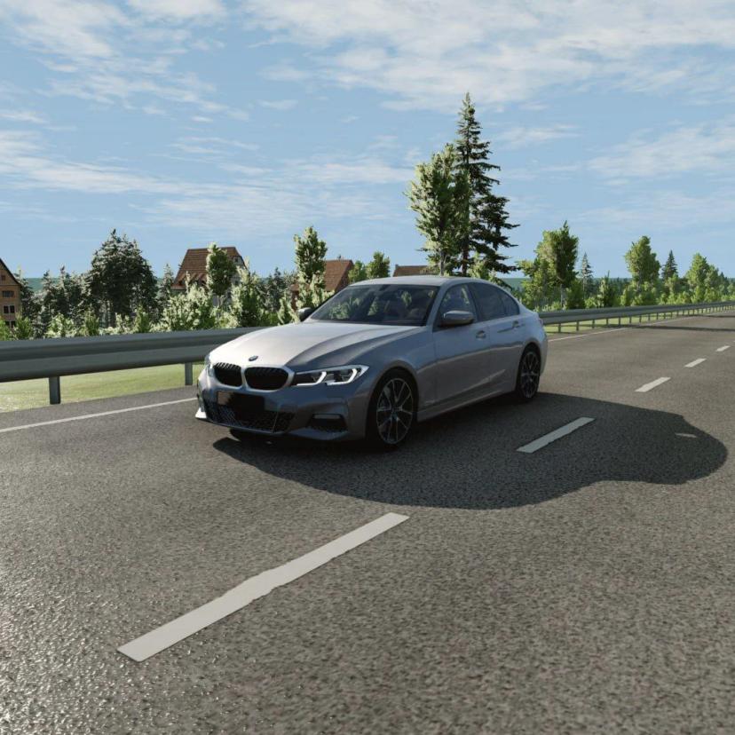 German Autobahn Remake Map addon