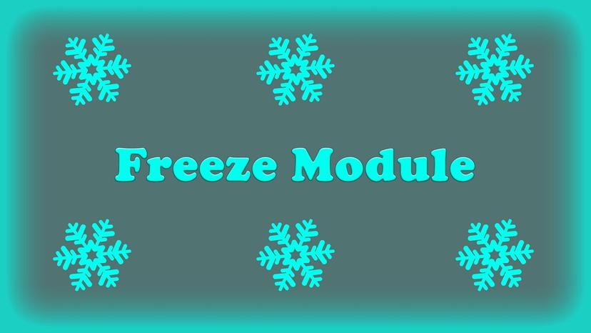 Freezing module addon