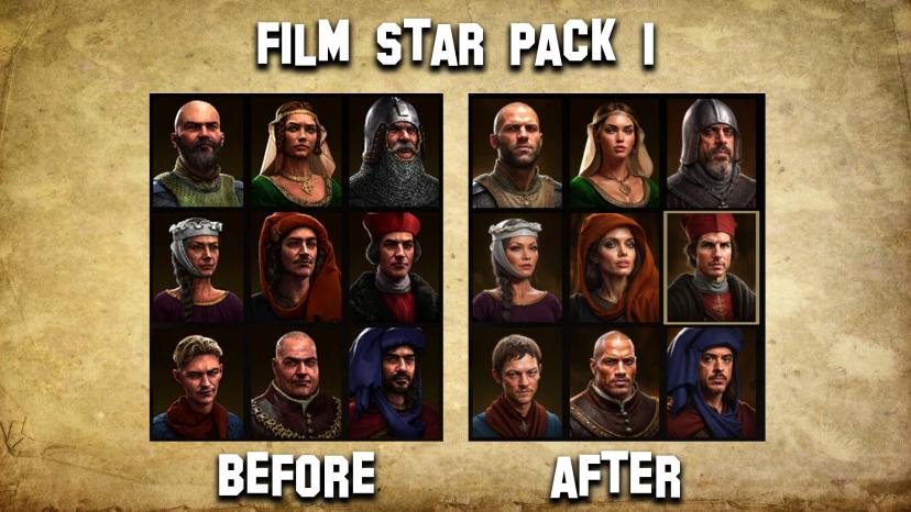 Movie Star Portrait Kit addon