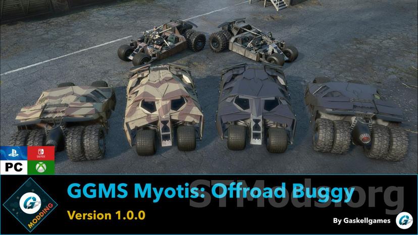 Mod GGMS Myotis (Offroad Buggy) addon