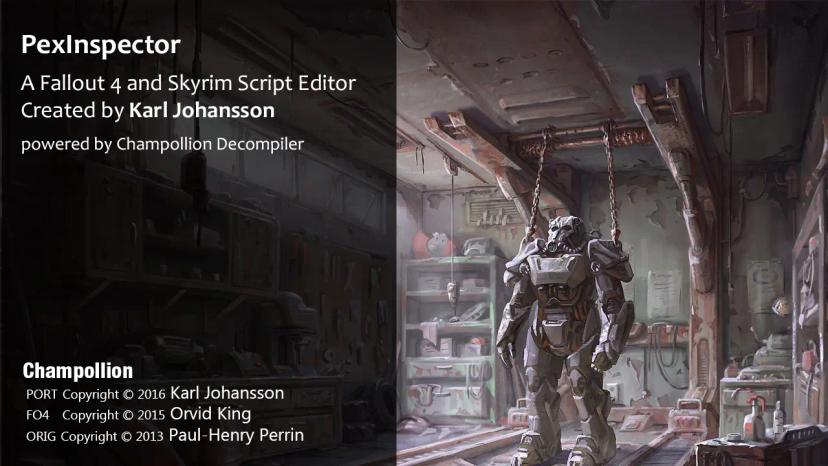 PexInspector (Fallout 4 and Skyrim Script Editor) addon