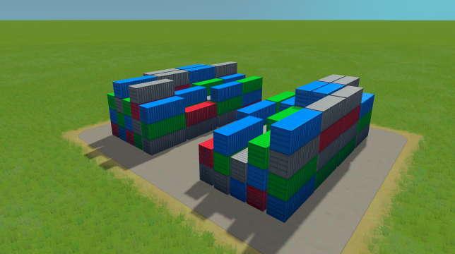 Park: Container Pier 4x6 addon