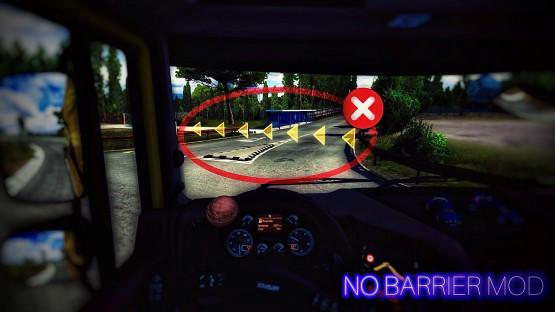 Barrier-free mod addon