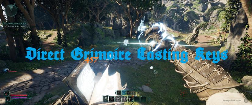 Ключи для прямого гримуара addon