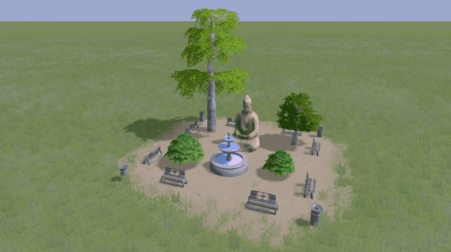 Buddha Statue Props addon