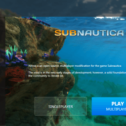 Subnautica "Nitrox - multiplayer mode." addon