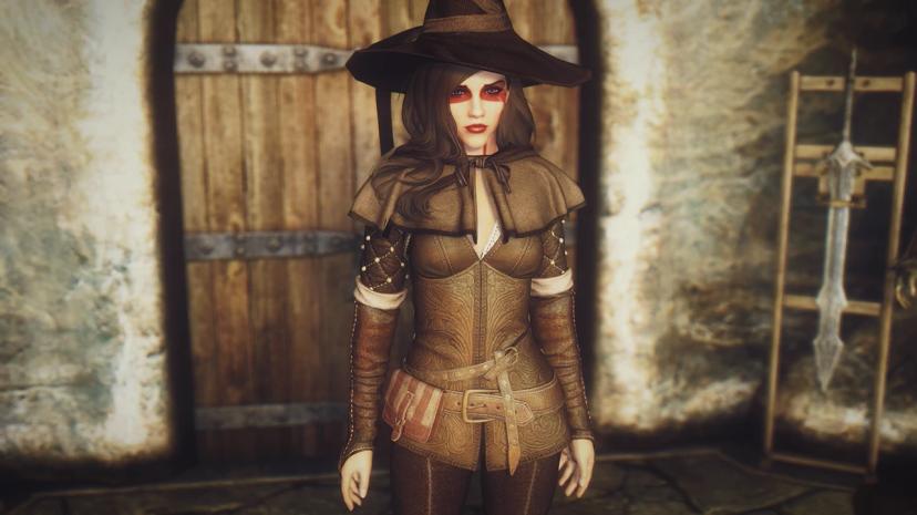 Fashionable witch armor UNP CBBE addon