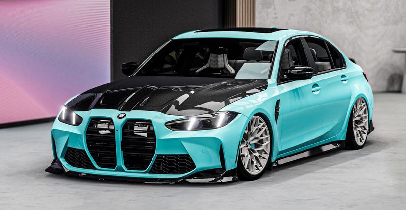 BMW M3 (G80) mod addon