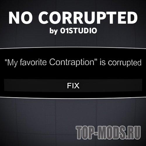 "No Corrupted" mod addon