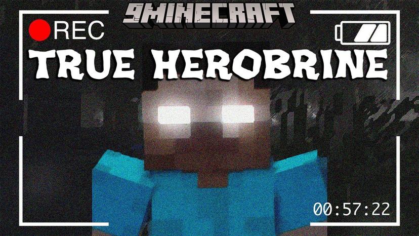 True Herobrine Mod (1.20.1) - truly terrifying addon