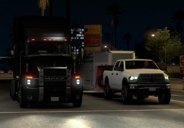 Improved lighting of all vehicles for weak PCs addon