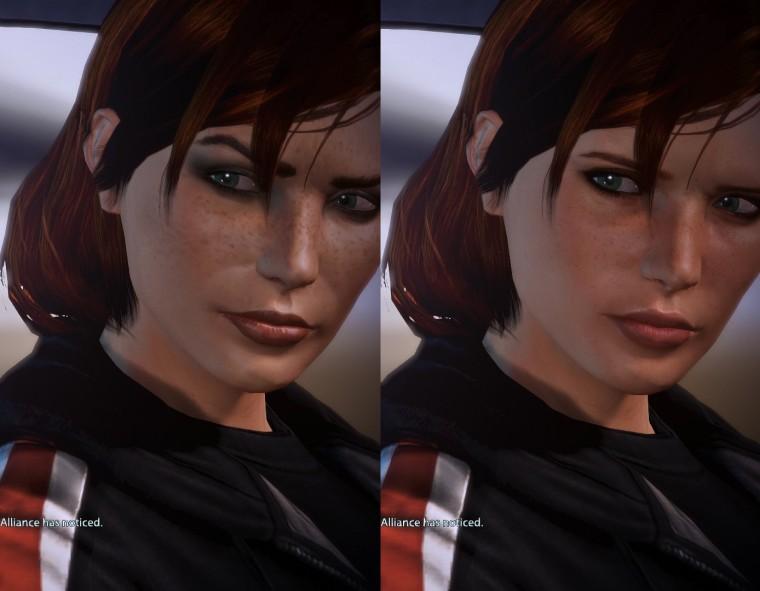 Mass effect 3 "Suggested re-texture of femshep." addon