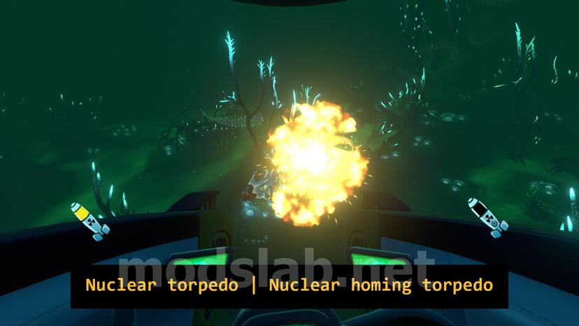 Explosive torpedo addon