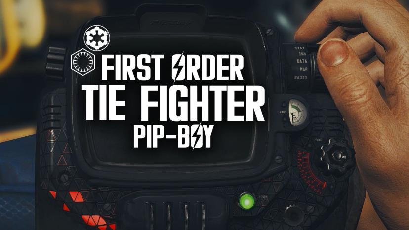 Star Wars TIE Fighter Pip-Boy (4K Pipboy) modification addon