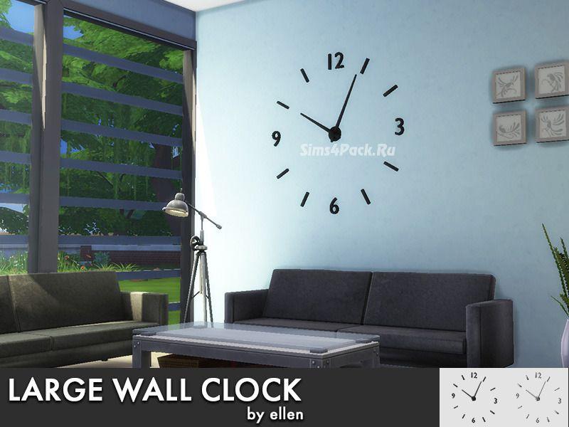 Great wall clock for Sims 4. addon