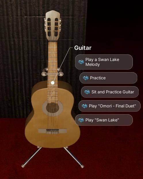 Omori - Final Duet and Swan Lake, guitar, instrumental composition addon
