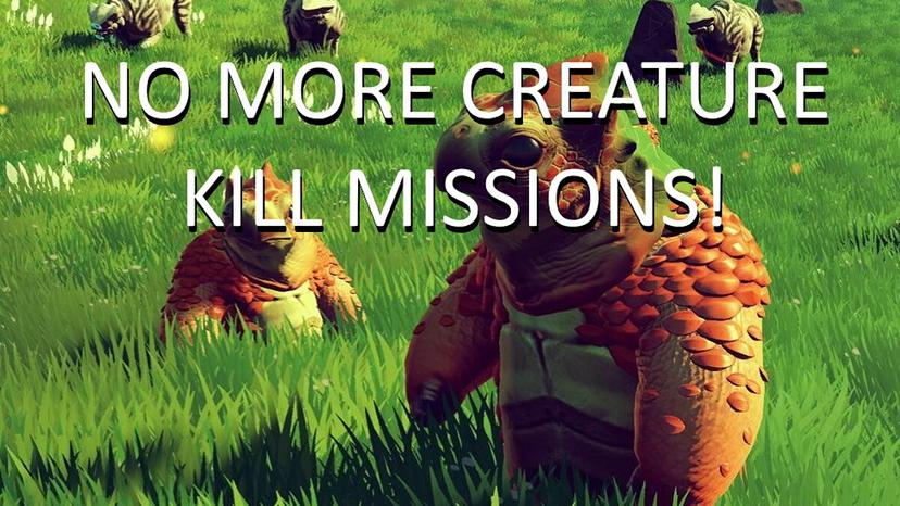 Missions where you don't have to kill creatures. addon