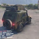 GAZ 69 v0.9/Mod addon