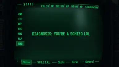 Mental Stability System - Sanity Integrated/Mod addon