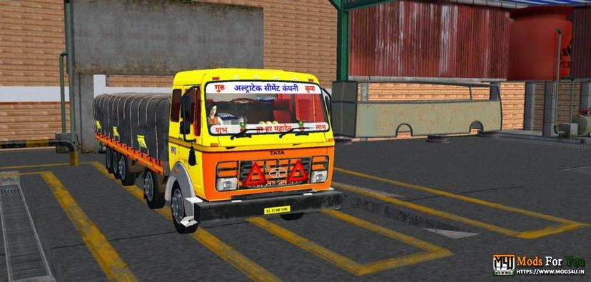 Tata Truck Lorry 4k paint job by RPO mod addon