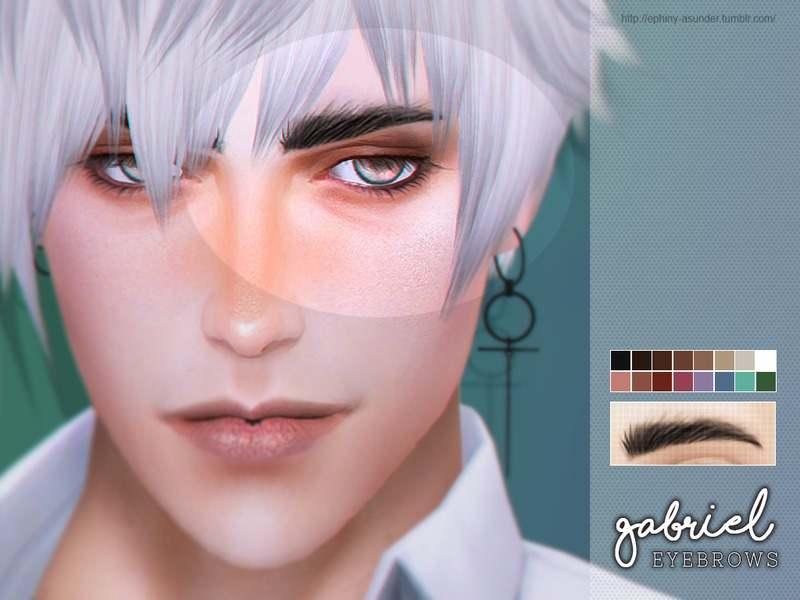 "Gabriel" eyebrows addon