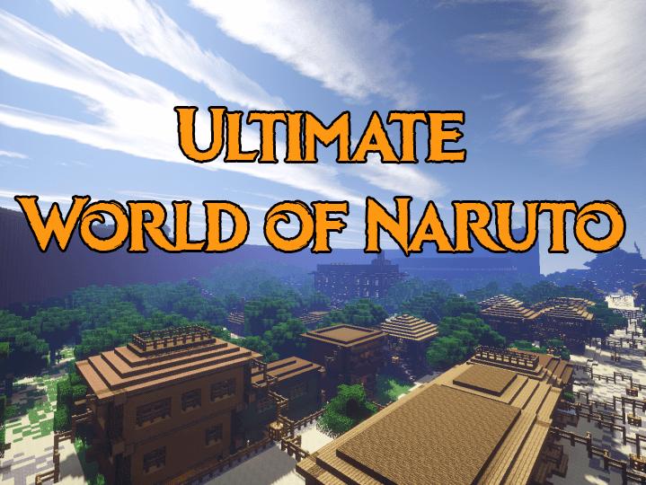 Ultimate World of Naruto | Карта для Minecraft addon