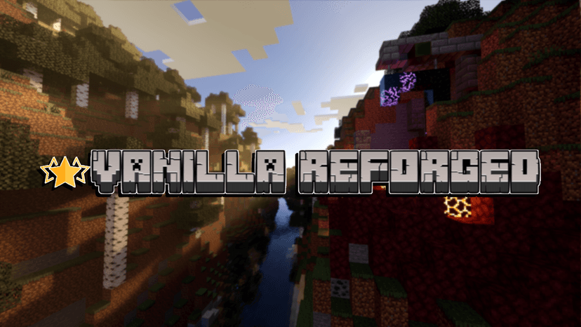 Пакет текстур Vanilla Reforged (1.21) – MCPE/Bedrock BetterRTX Pack addon