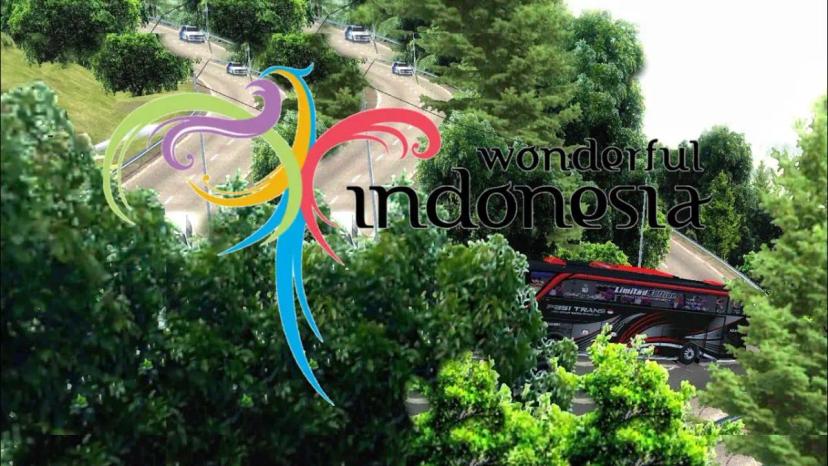 ETS2 Indonesian Mountain Map Mod addon