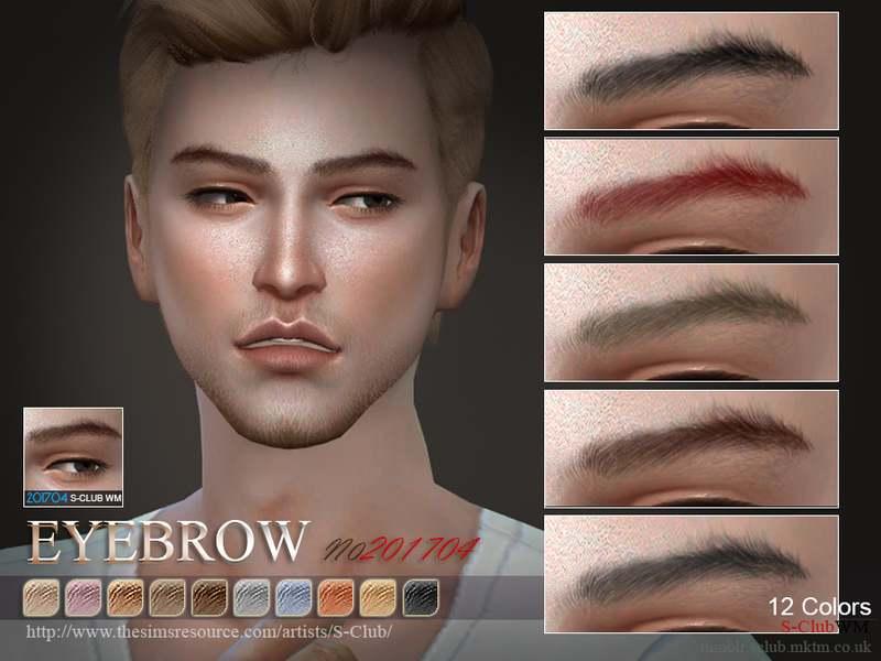 Eyebrows "Eyebrows M 201704" addon