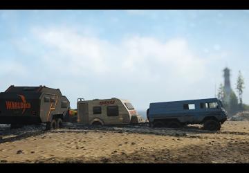 Mod Poghrims Caravan Pack version 2.1.0 for SnowRunner addon