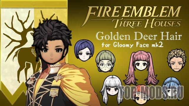 FE3H Golden Deer Hair Mod addon