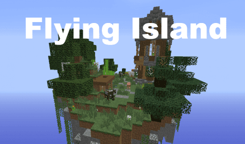 Flying Island | Карта для Minecraft addon