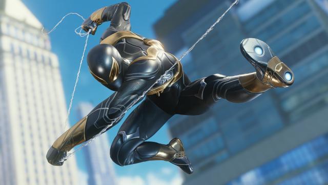 Black Iron Spider mod version 1.0 for Marvel's Spider-Man Remastered MOD addon