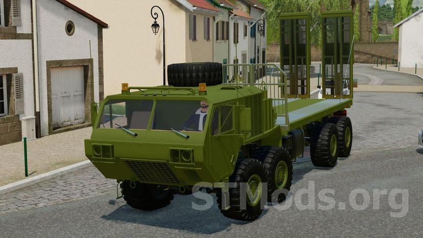 Oshkosh Defense Flatbed Truck Mod addon