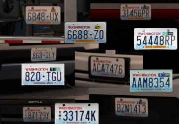 Improved license plates addon