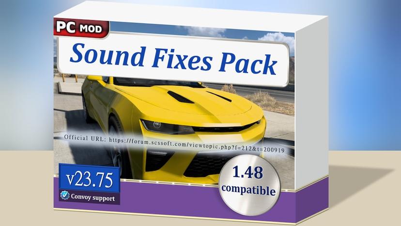 EURO TRUCK SIMULATOR 2 AUDIO FIX PACK addon