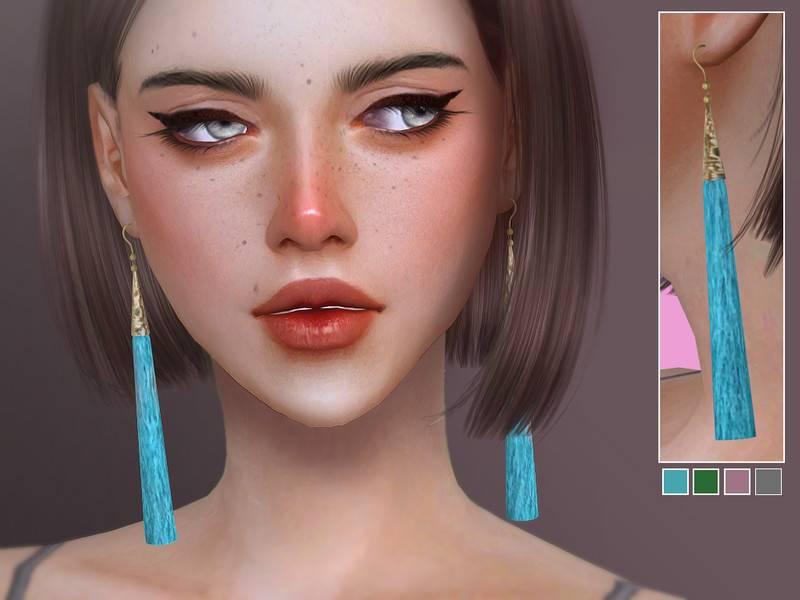 Серьги "Boho Tassel" addon