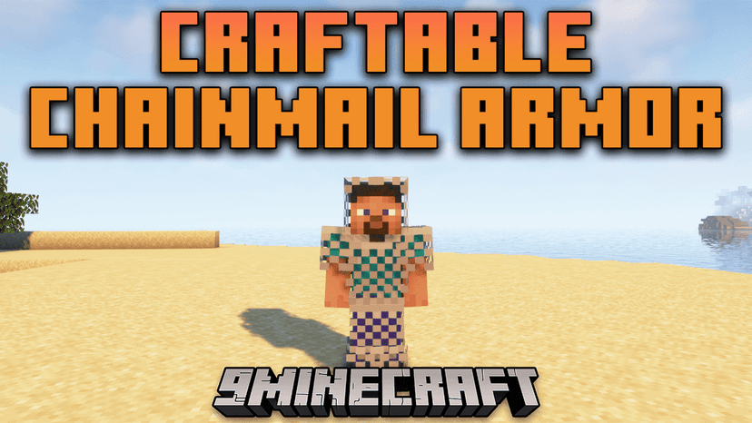 Craftable Chainmail Armor Mod - finally create chainmail armor addon