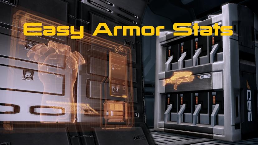 Light armor stats (LE2) addon
