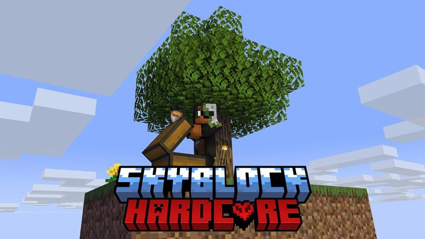 Карта Skyblock (1.20) - MCPE/Bedrock addon
