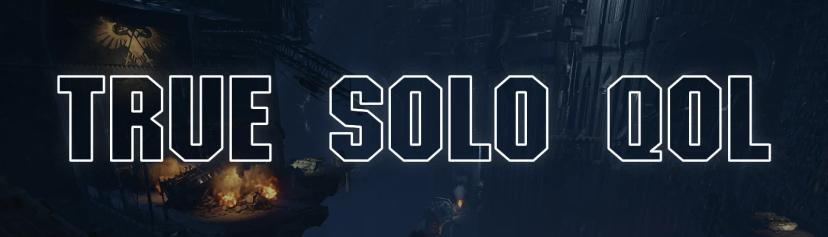 Real solo QoL addon