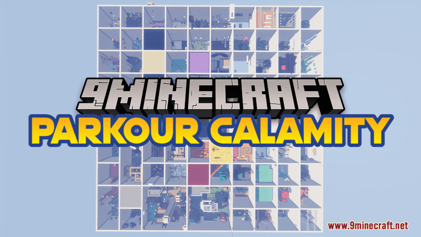 Parkour Calamity Map (1.20.4, 1.19.4) - Parkour Flying Free addon
