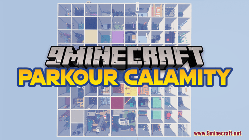 Карта Parkour Calamity (1.20.4, 1.19.4) - Паркур, летающий бесплатно addon