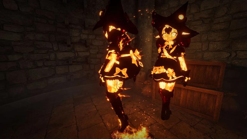 Klee Flame Atronach (Genshin) addon