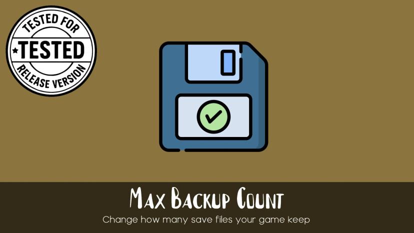 Maximum number of backups addon
