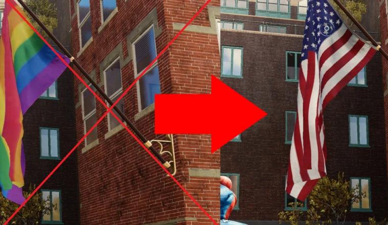 Replacing LGBT symbols with neutral ones addon